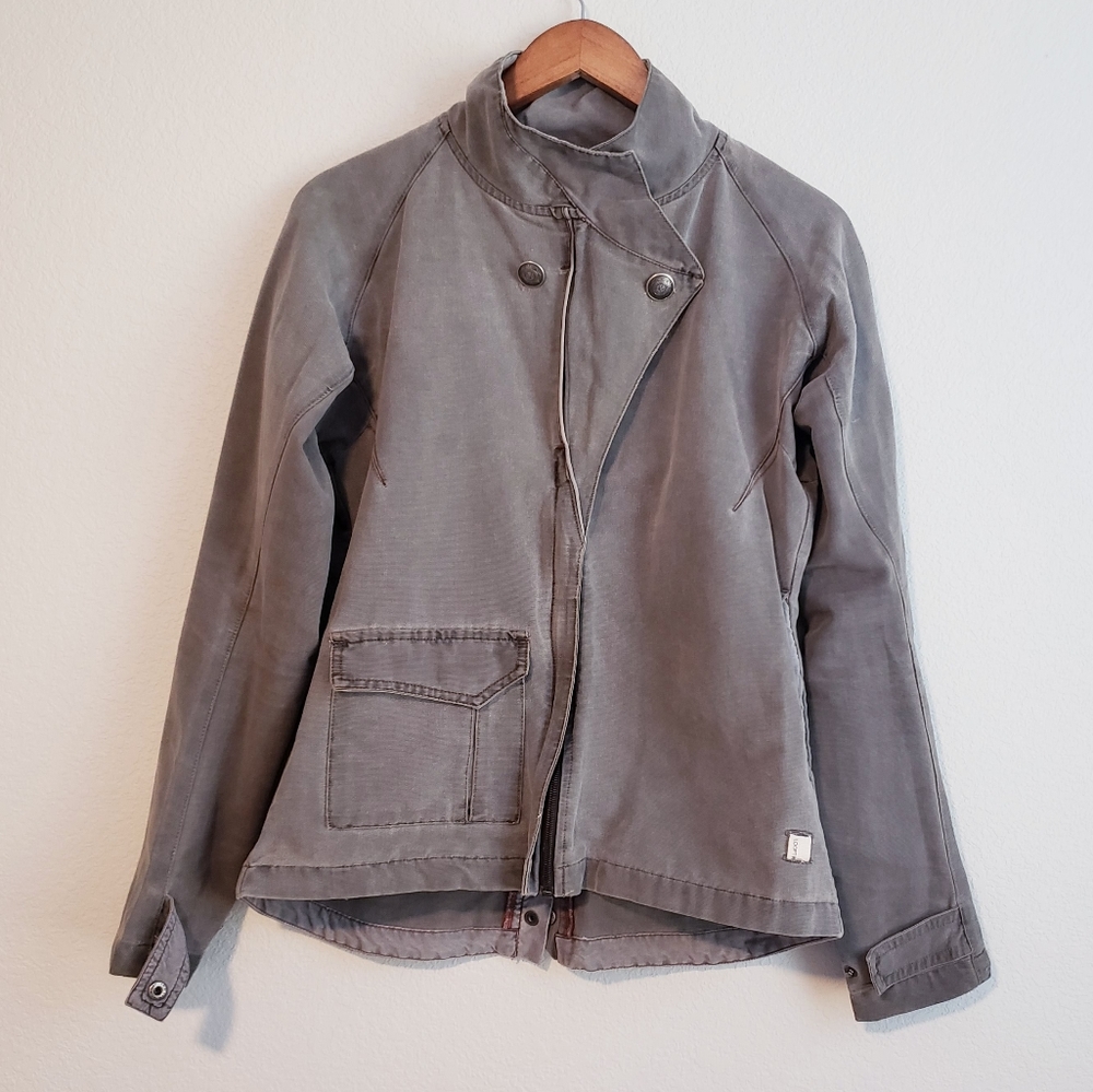 Looptworks gray jacket cotton m modern men